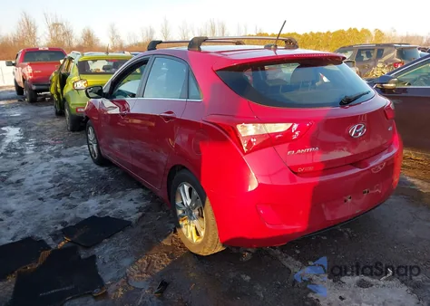 2014 Hyundai Elantra Gt z USA, uszkodzony, nr VIN KMHD35LH2EU217925